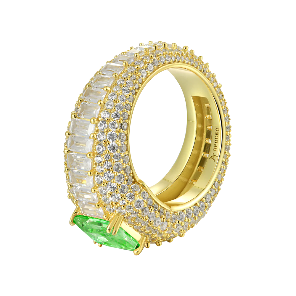 Custom Emerald Cut Ring - Image 20