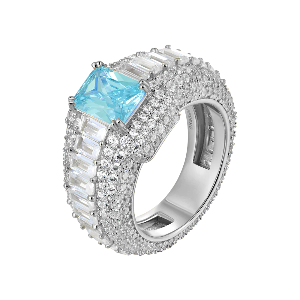 Custom Emerald Cut Ring - Image 25