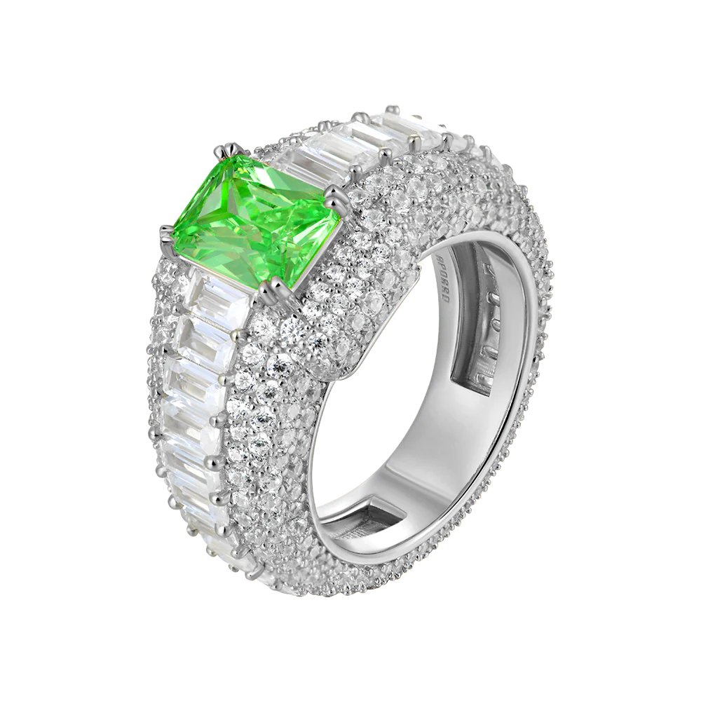 Custom Emerald Cut Ring - Image 29