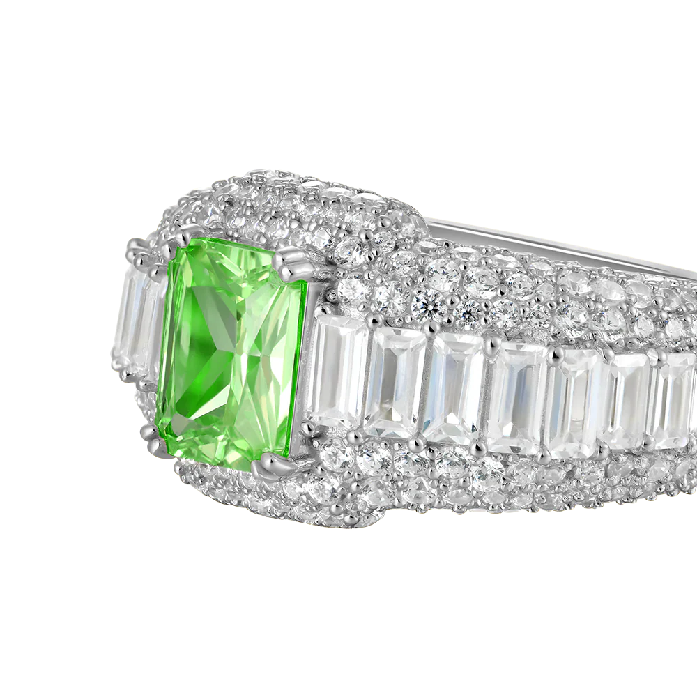 Custom Emerald Cut Ring - Image 31