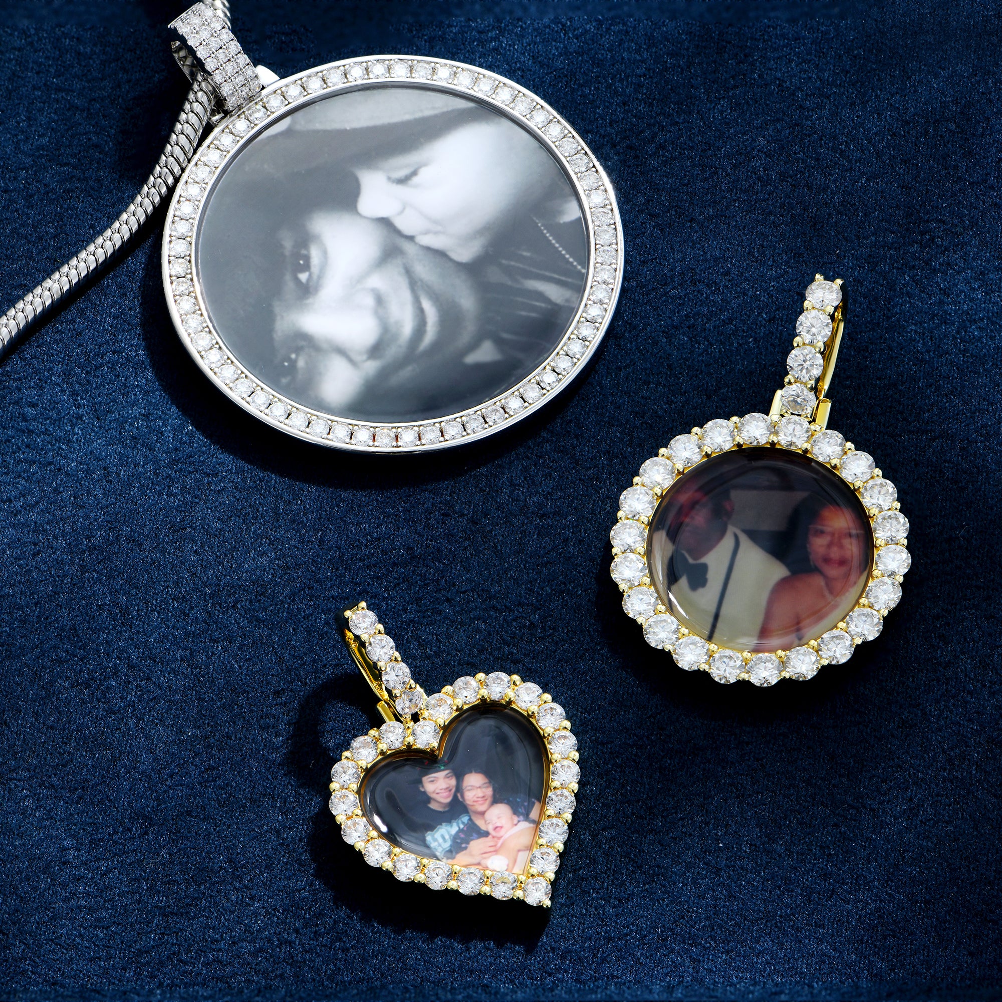 Micro Custom Round Photo Pendant - Image 4