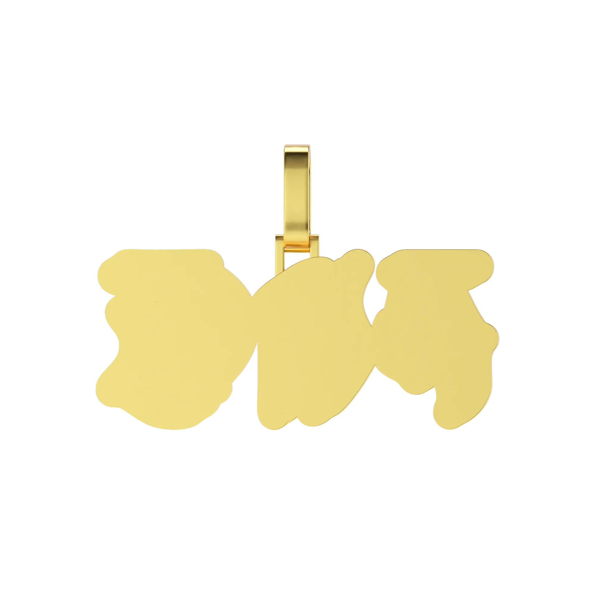 Custom Woven Set Letter Pendant - Image 13