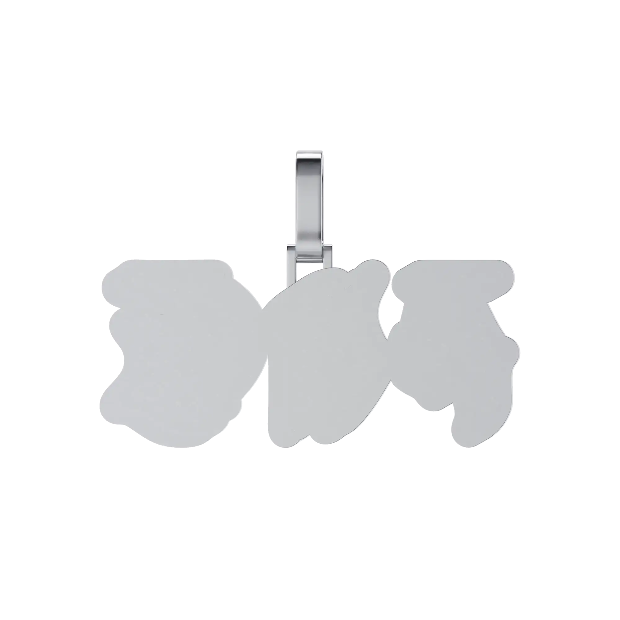 Custom Woven Set Letter Pendant - Image 9