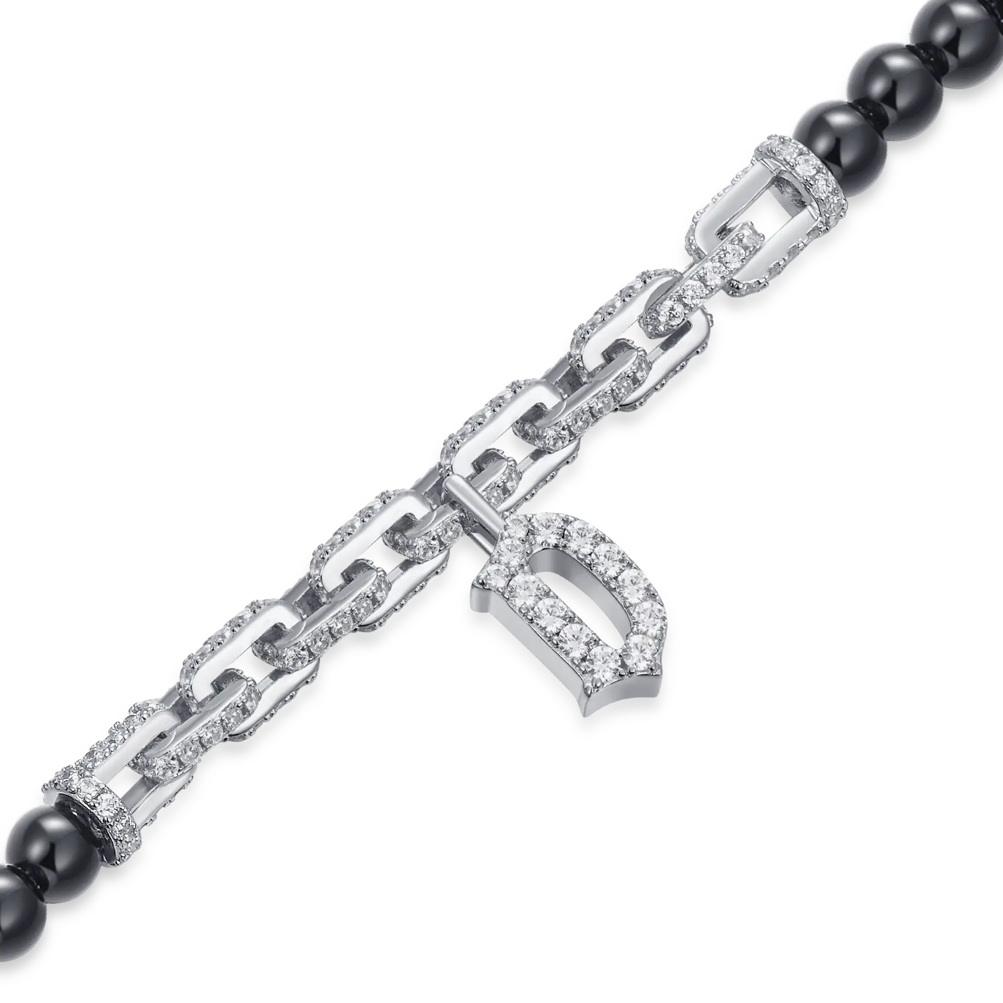 Custom Letter Pearl Bracelet - 5mm - Image 6