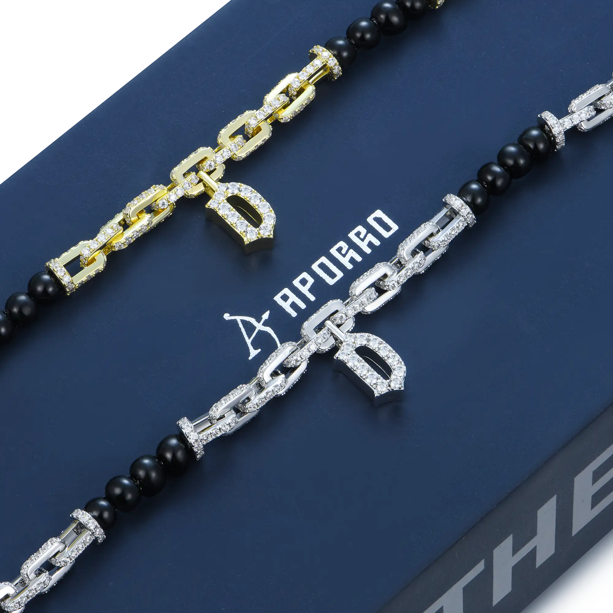 Custom Letter Pearl Bracelet - 5mm - Image 8