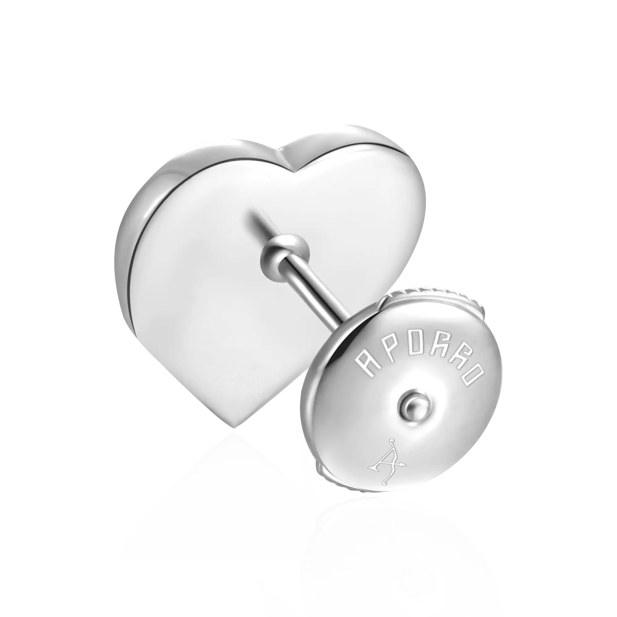 S925 Heart Baguette Mix Halo Stud Earrings - Pair - Image 21
