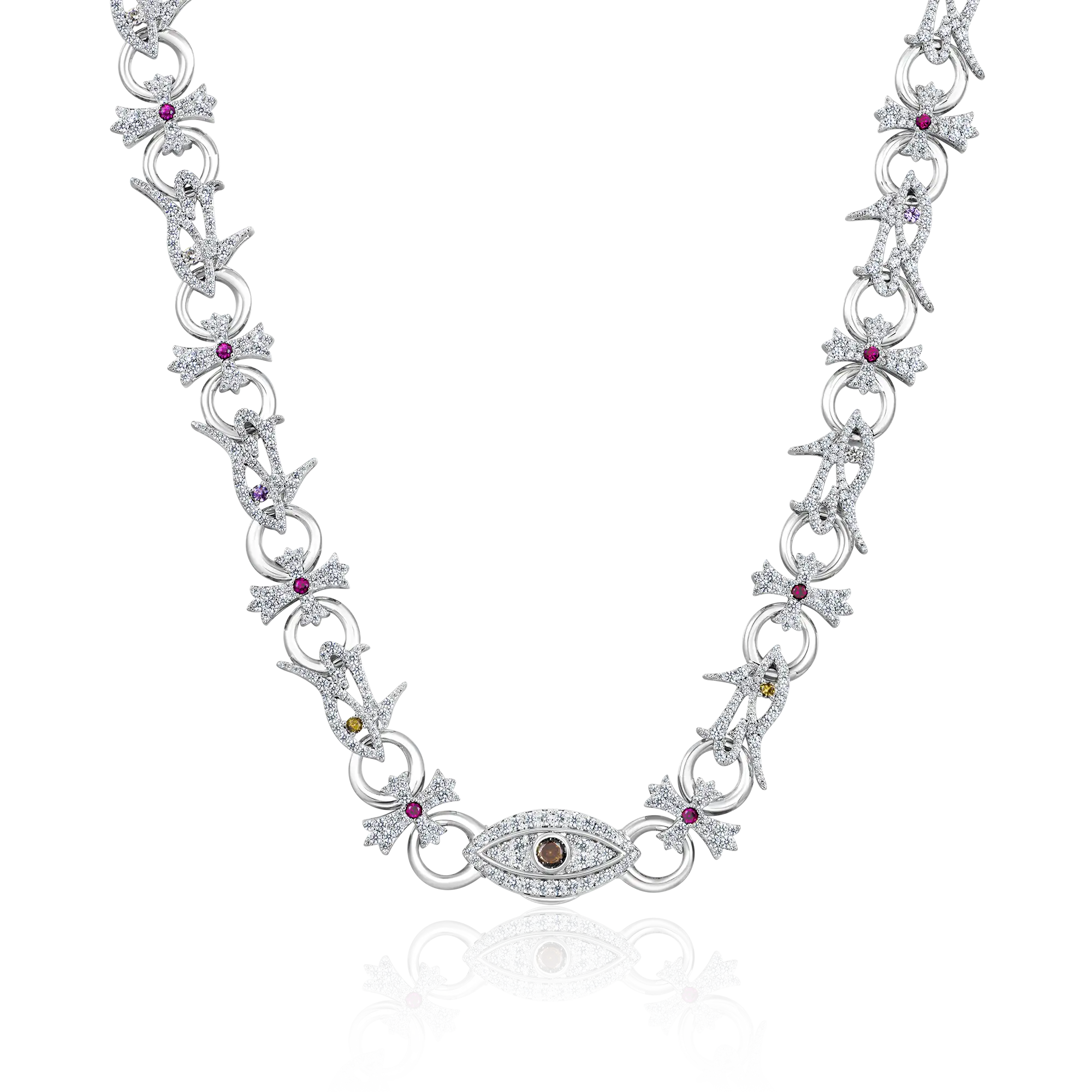 Eye of Horus Cross Chain  - 10mm - Image 6