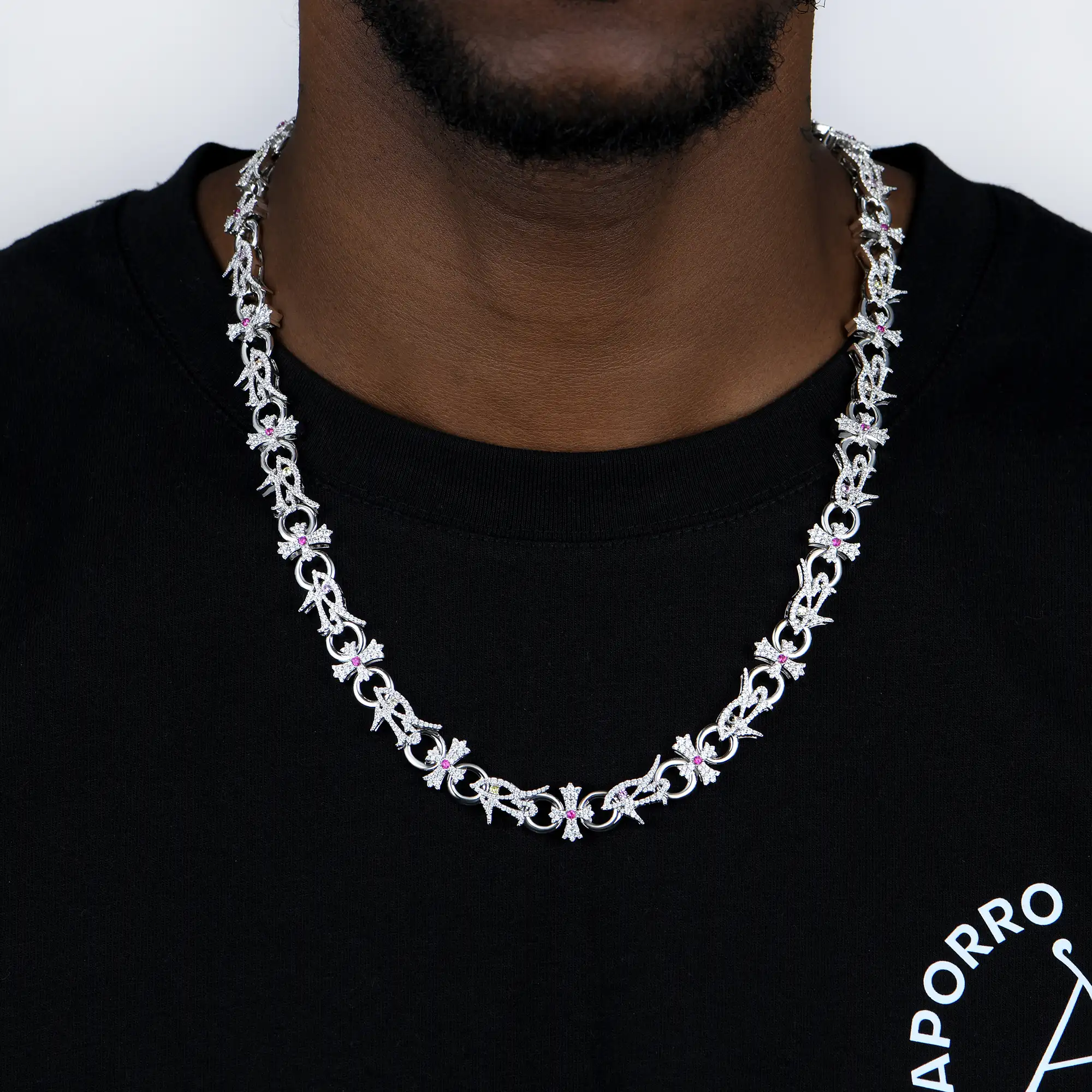 Eye of Horus Cross Chain  - 10mm - Image 7