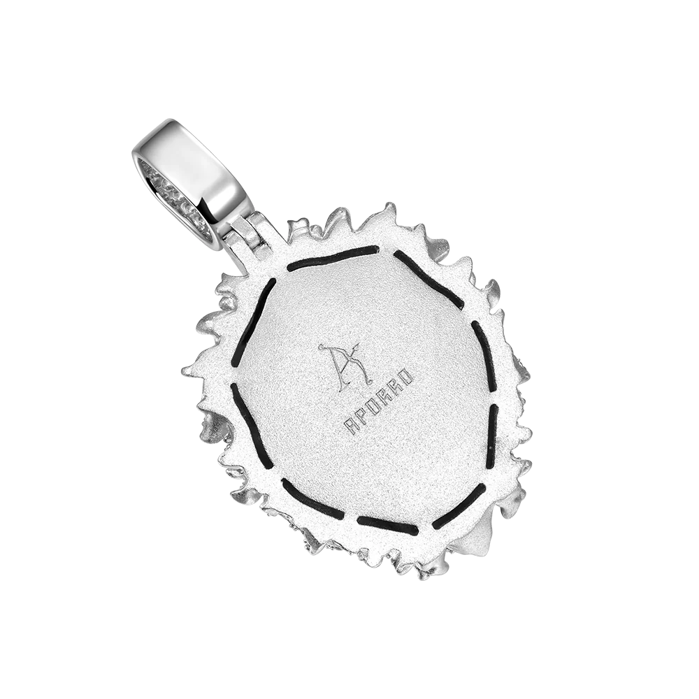 Fearless Lion Enamel Miniature Pendant - Image 7