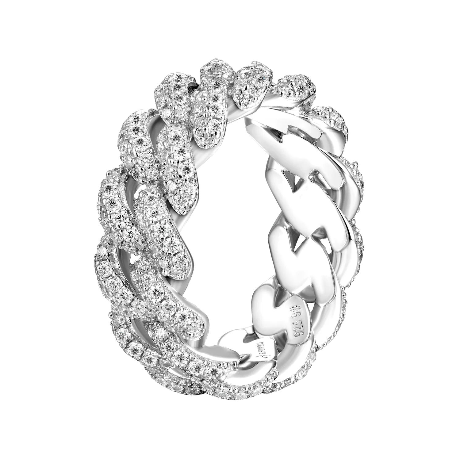 Spine Chain & Bracelet & Cuban Link Ring Gift Set - Image 5