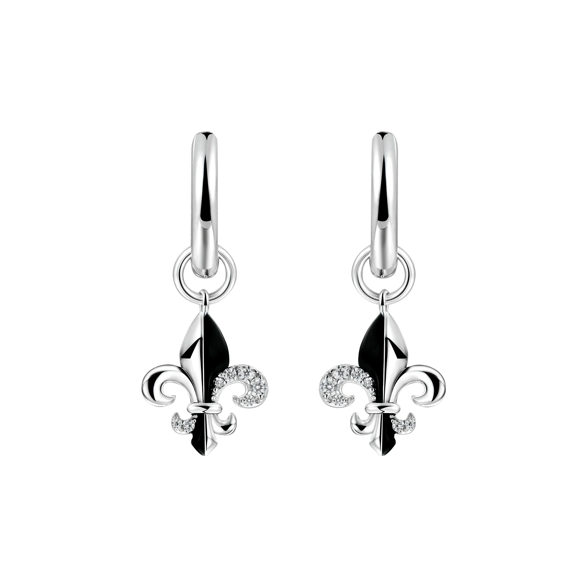 Fleur de lis Dangly Earring - Single - Image 6