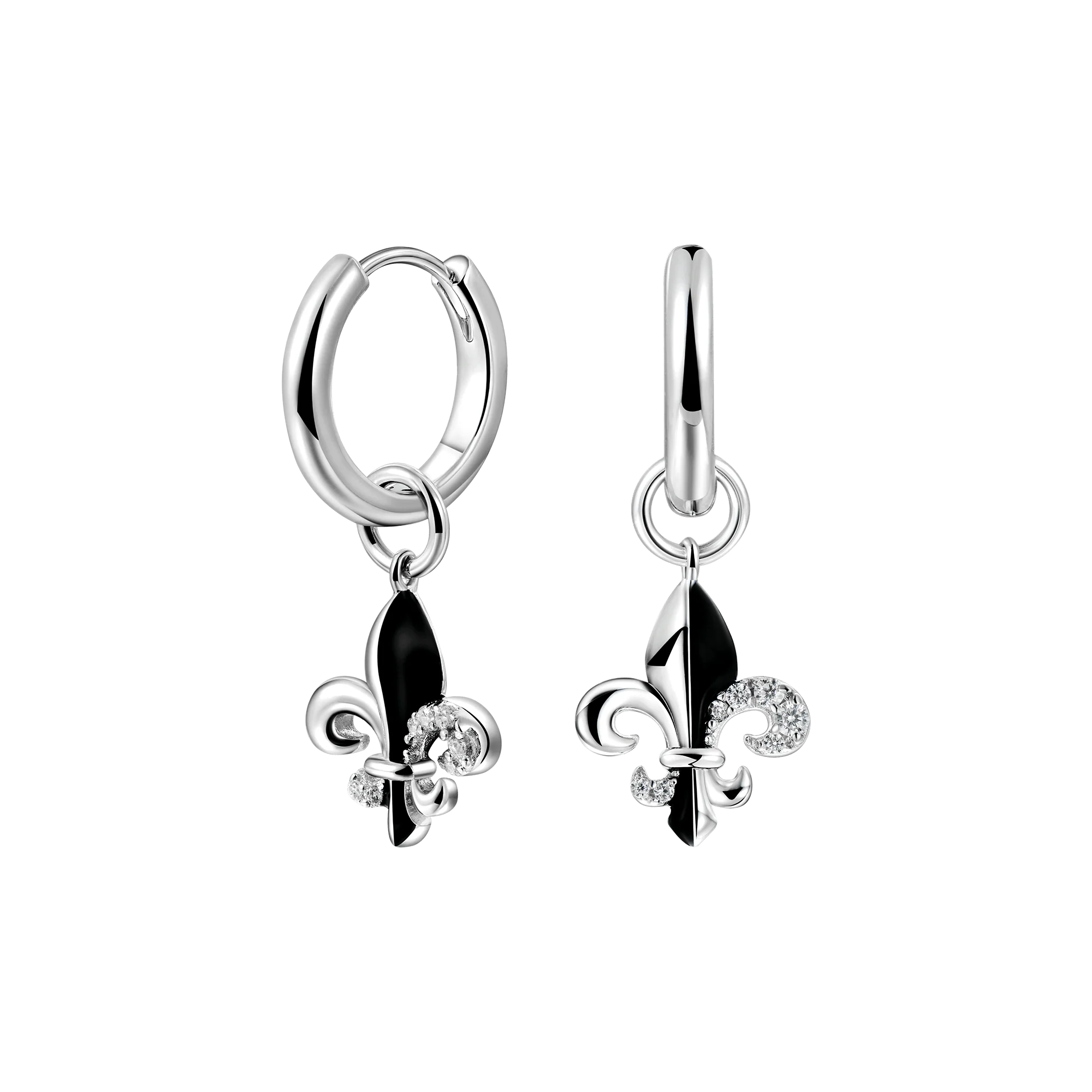 Fleur de lis Dangly Earring - Single - Image 7