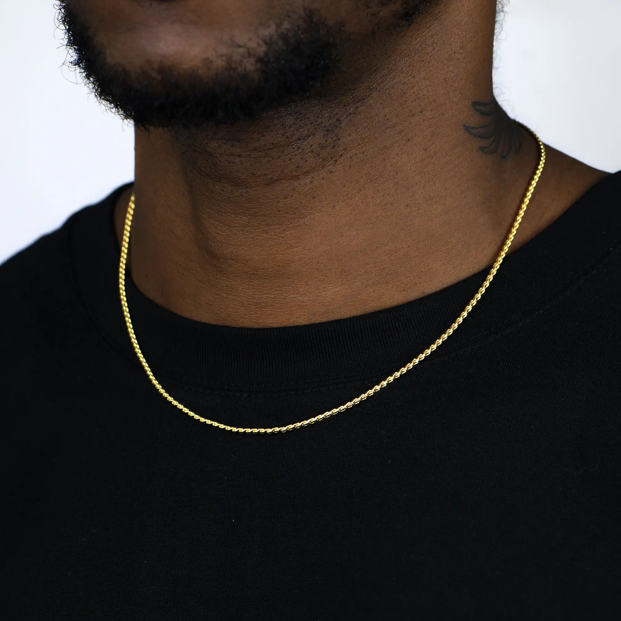 Franco Chain - Yellow Gold - Image 2