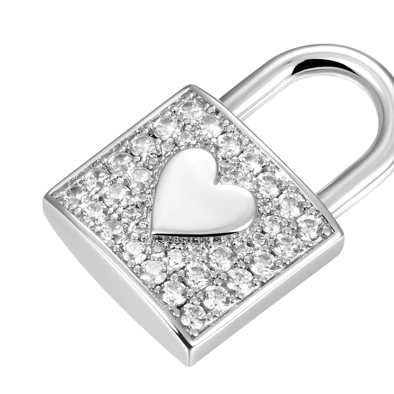 ESSENTIALS HeartĀ ThemedĀ LockĀ Pendant - Image 3