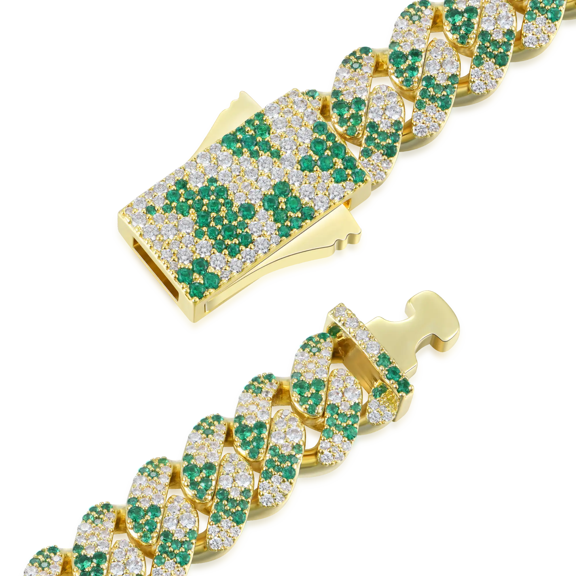Iced Camouflage Cuban Chain - 12mm - Image 11