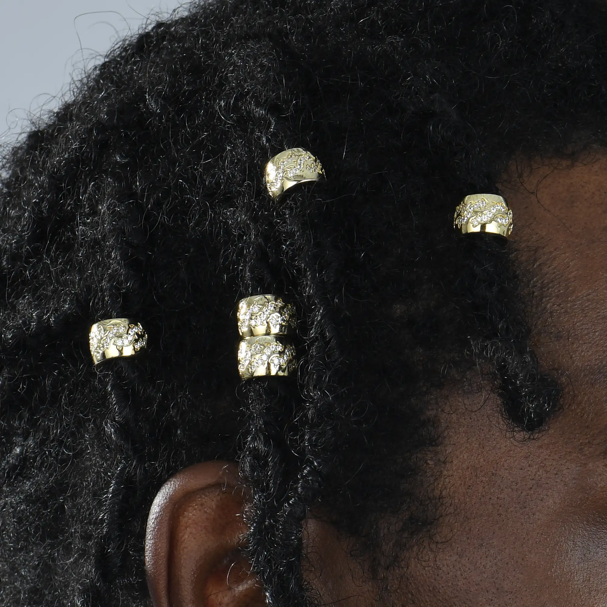 Iced Hair Beads - Image 3