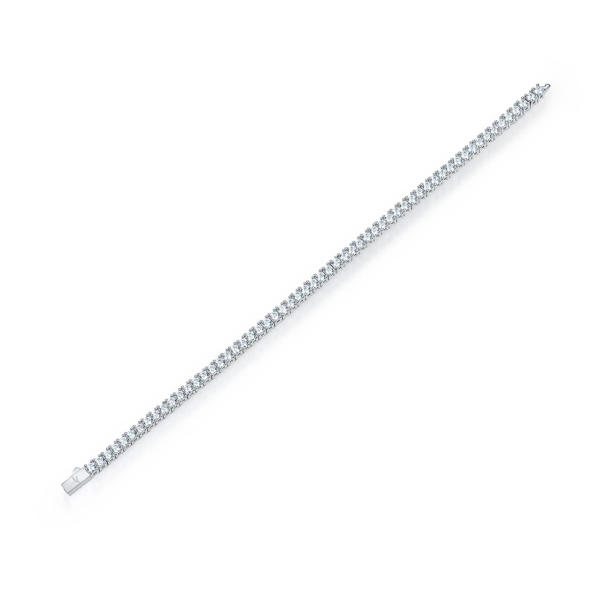 Moissanite Iced Tennis Bracelet - 3mm - Image 5
