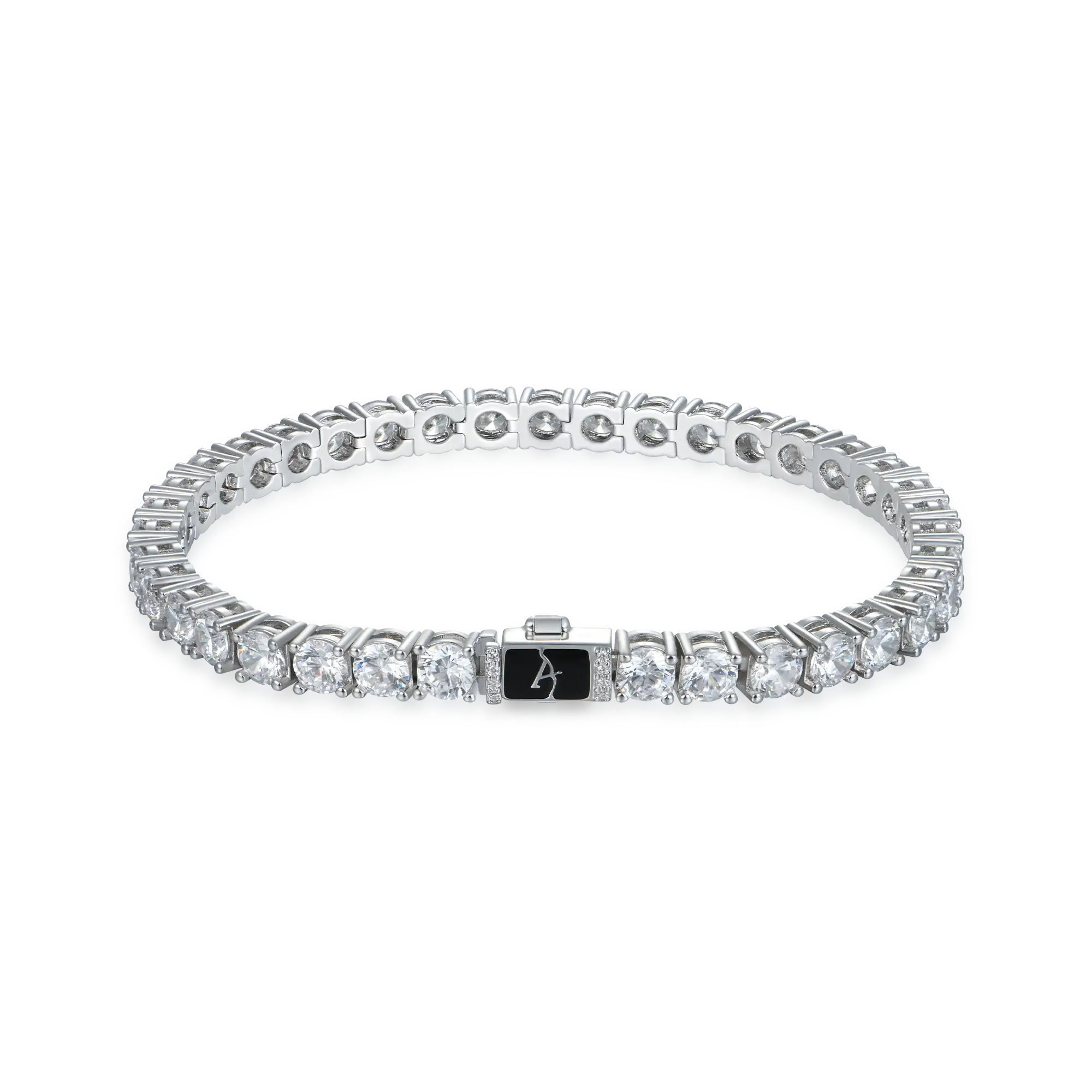 Moissanite Iced Tennis Bracelet - 5mm