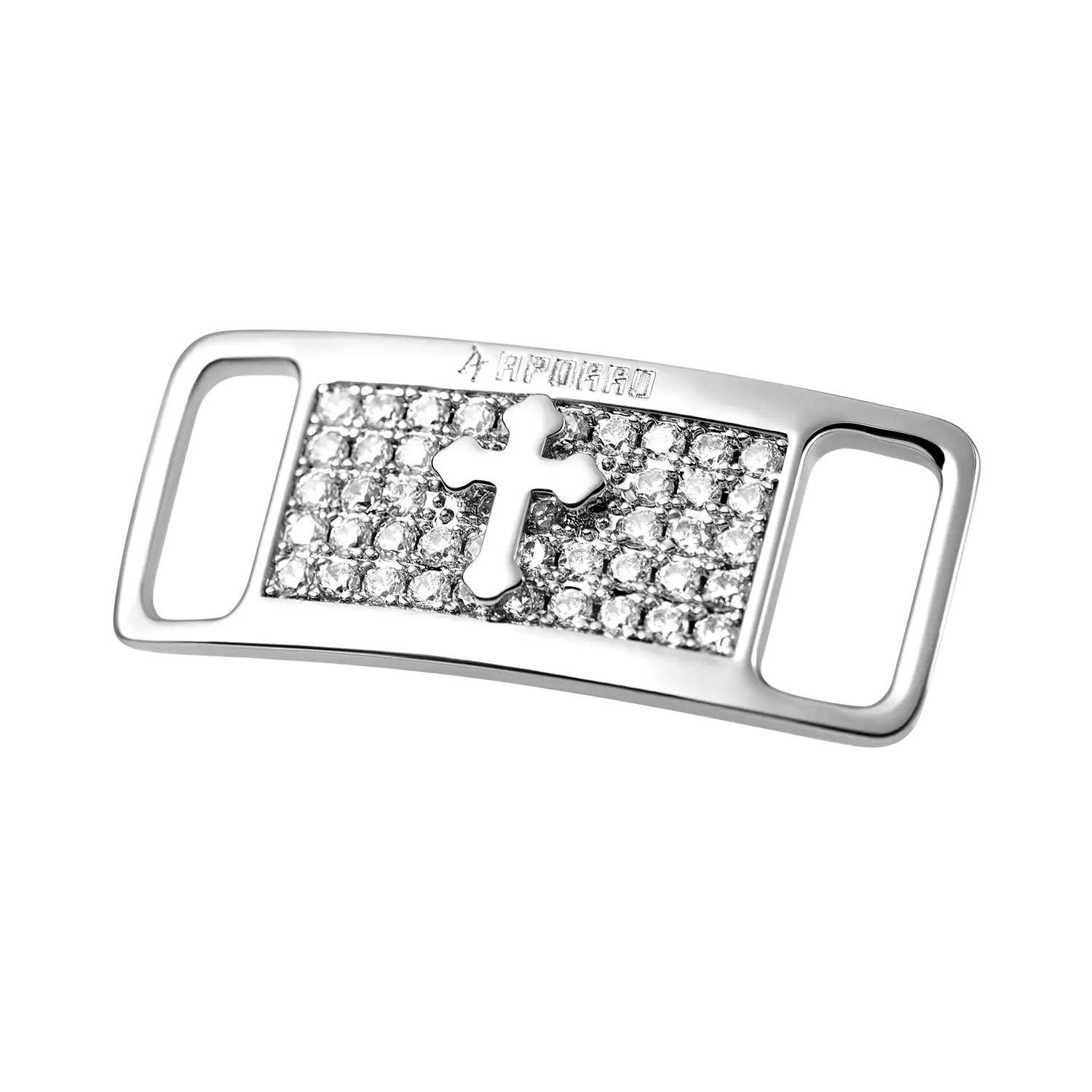 Iced Out Cross Lace Lock - Image 11