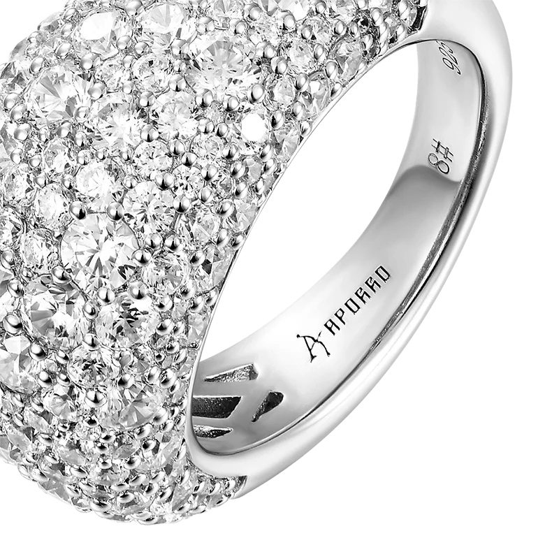 Iced Out Curved Ring - Image 3