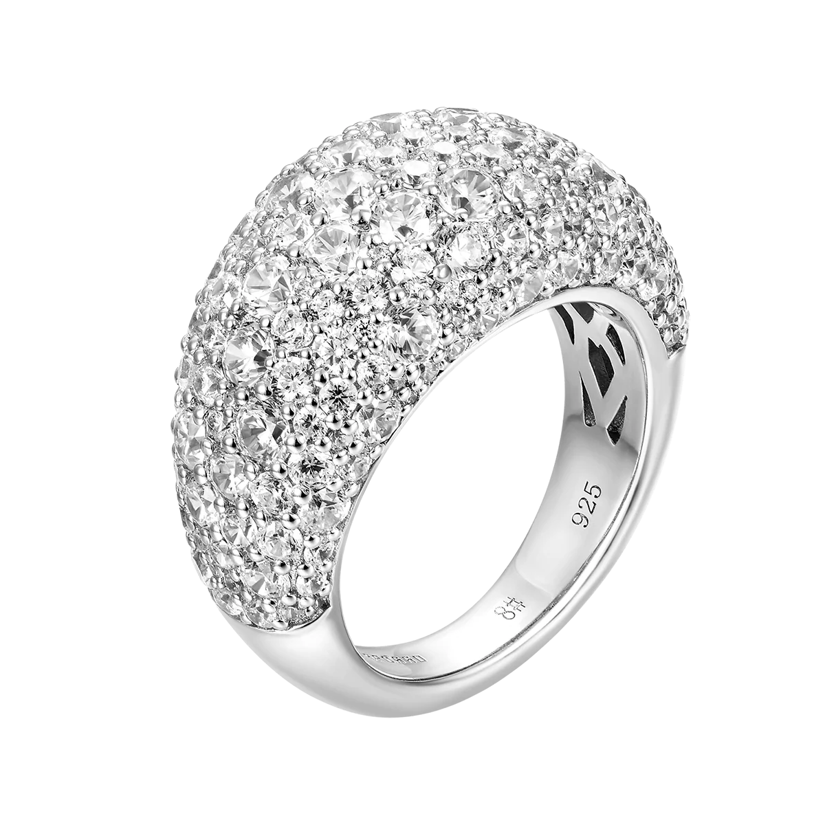 Iced Out Curved Ring - Image 4
