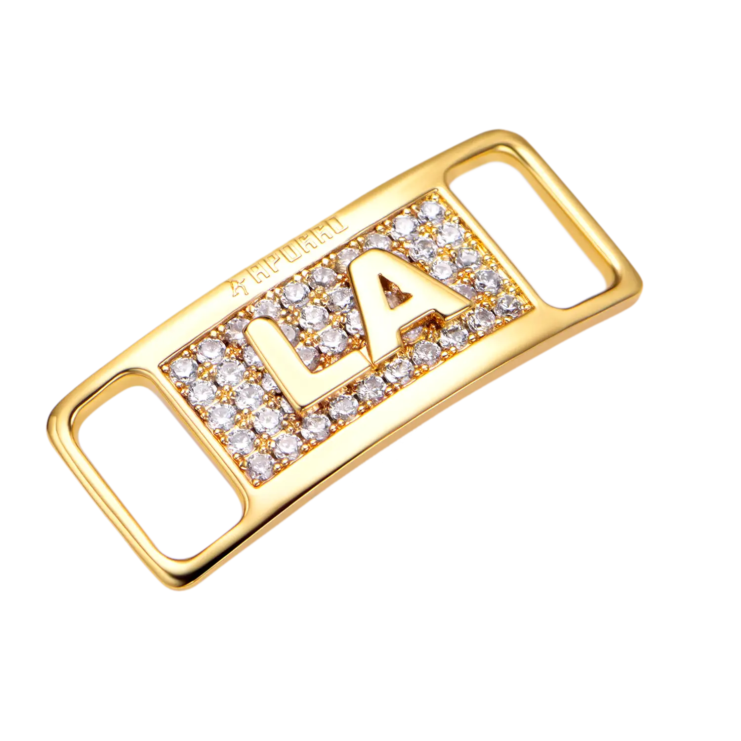 Iced Out Los Angeles "LA" Lace Lock - Image 5