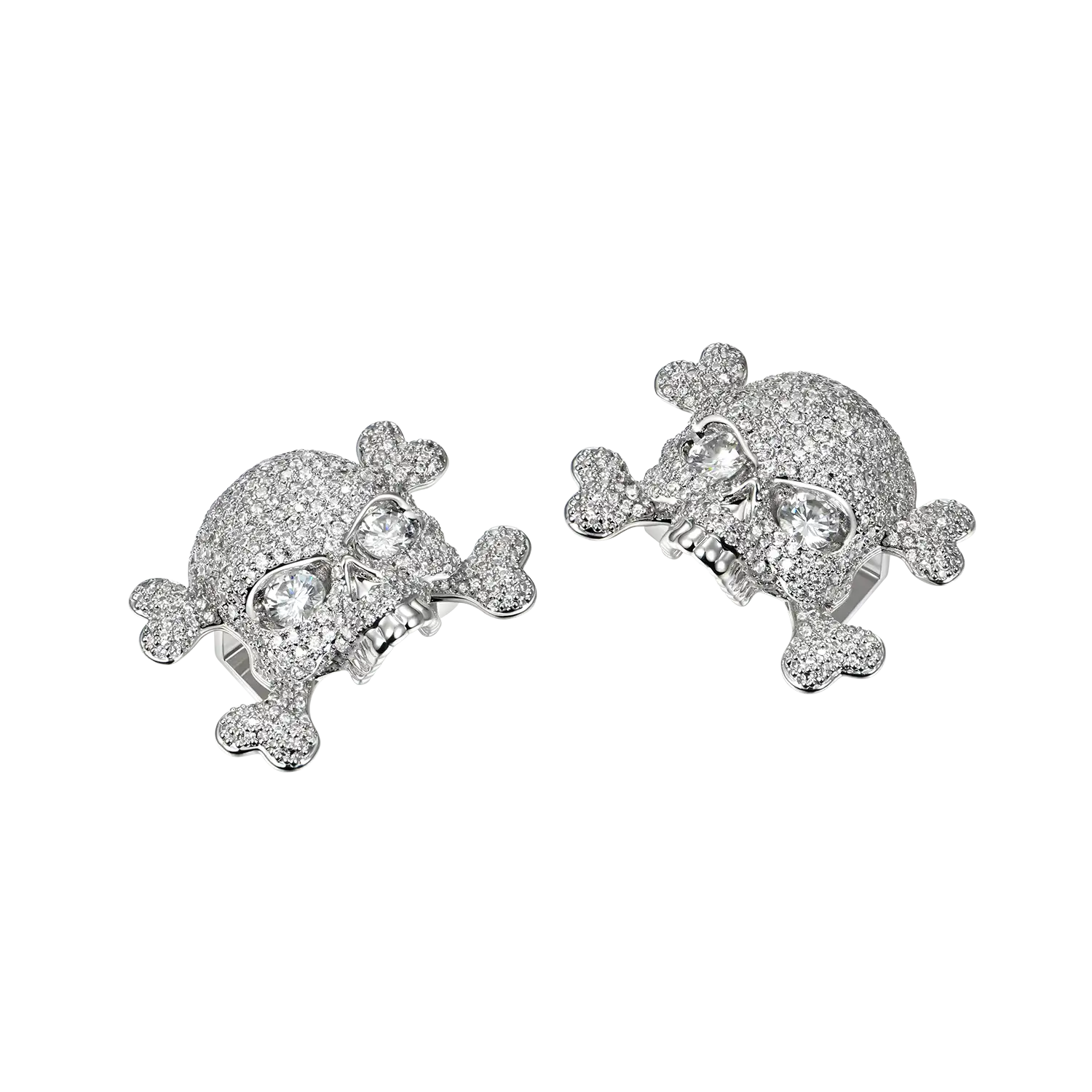 Iced Out Skull lace lock - Image 3