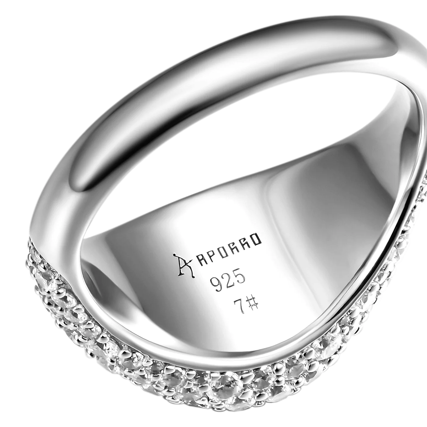 Iced Seal Signet Ring - Image 5