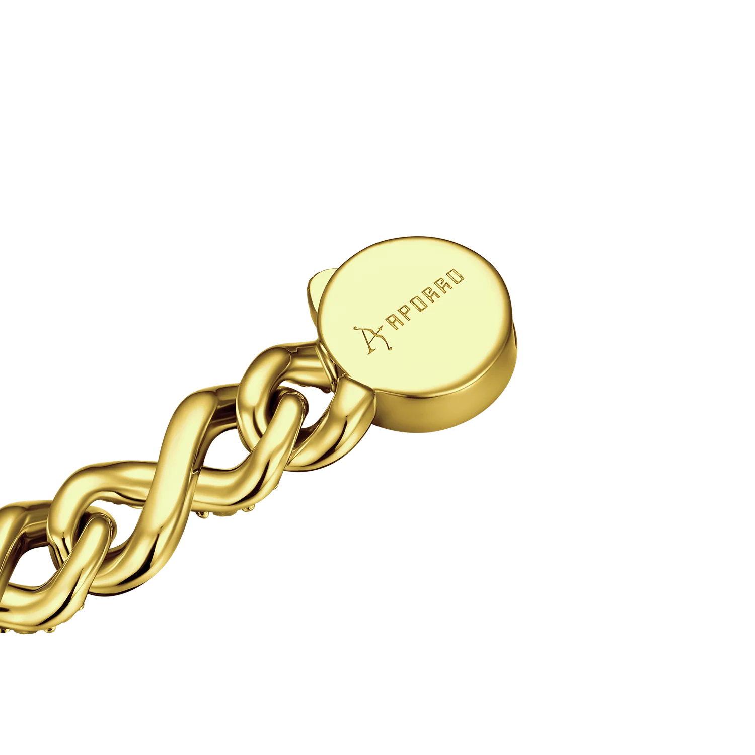 Infinity Two-tone Snake Shape Bracelet - 8mm - Image 5