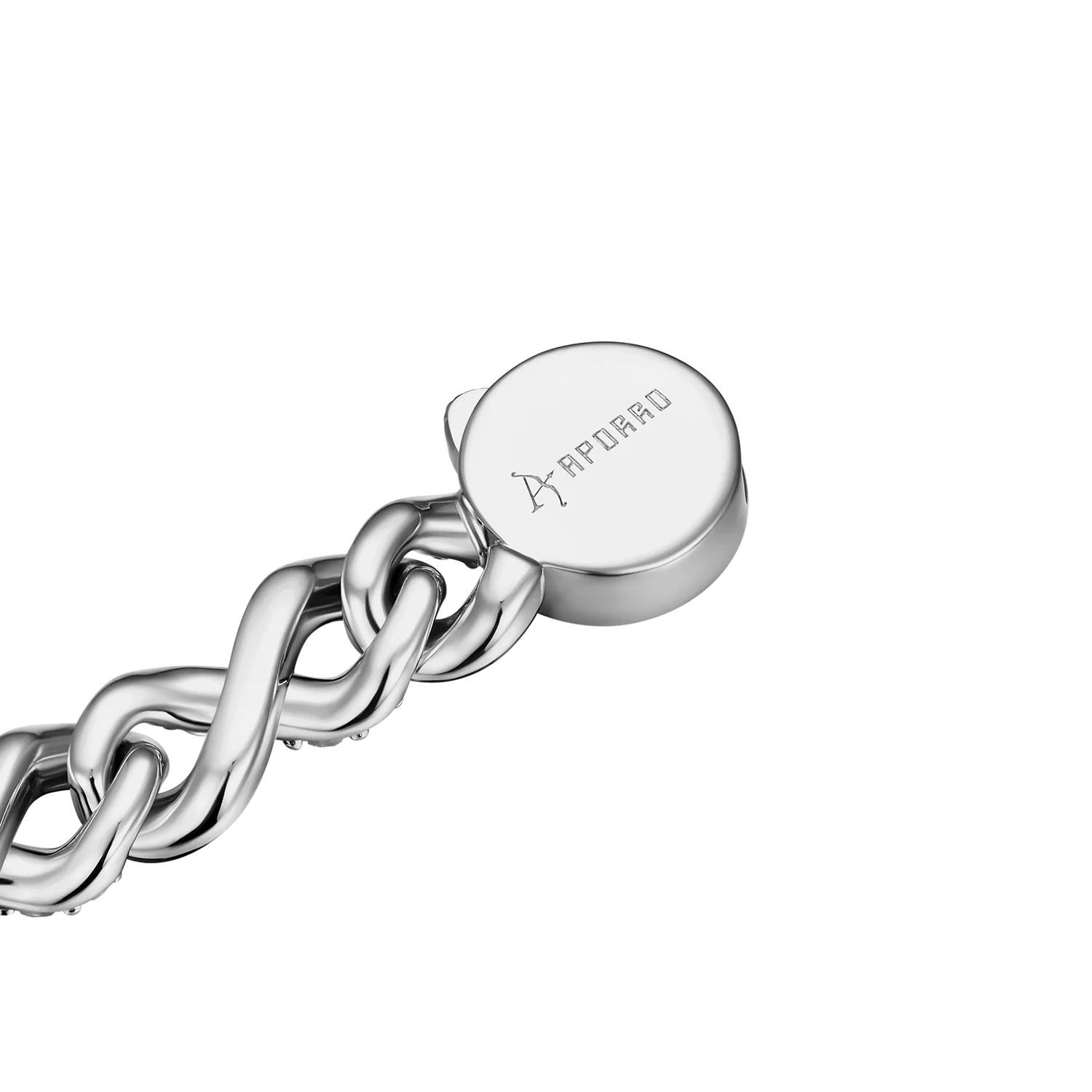 Infinity Two-tone Snake Shape Bracelet - 8mm - Image 9