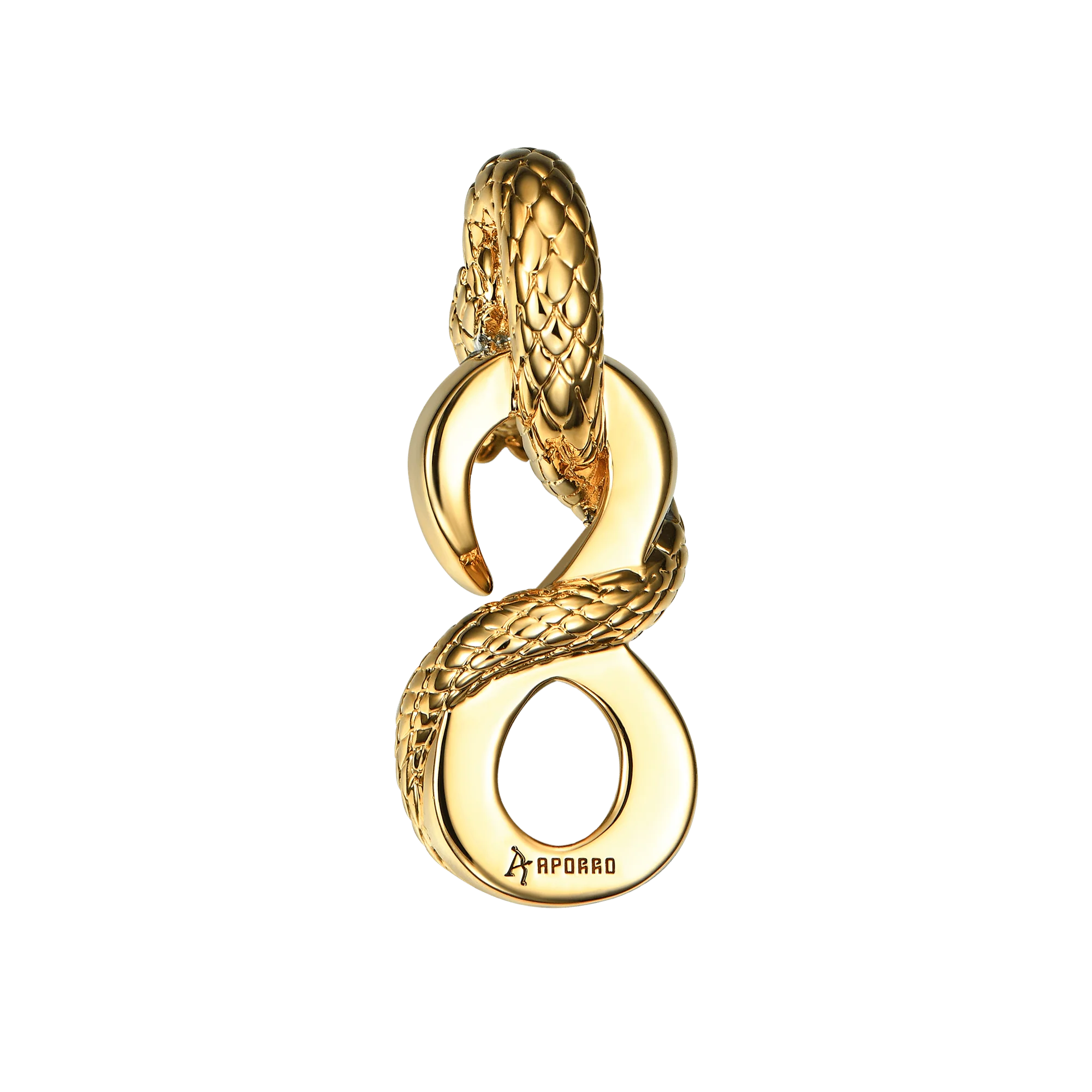 Infinity Glow in the Dark Snake Pendant - Image 6