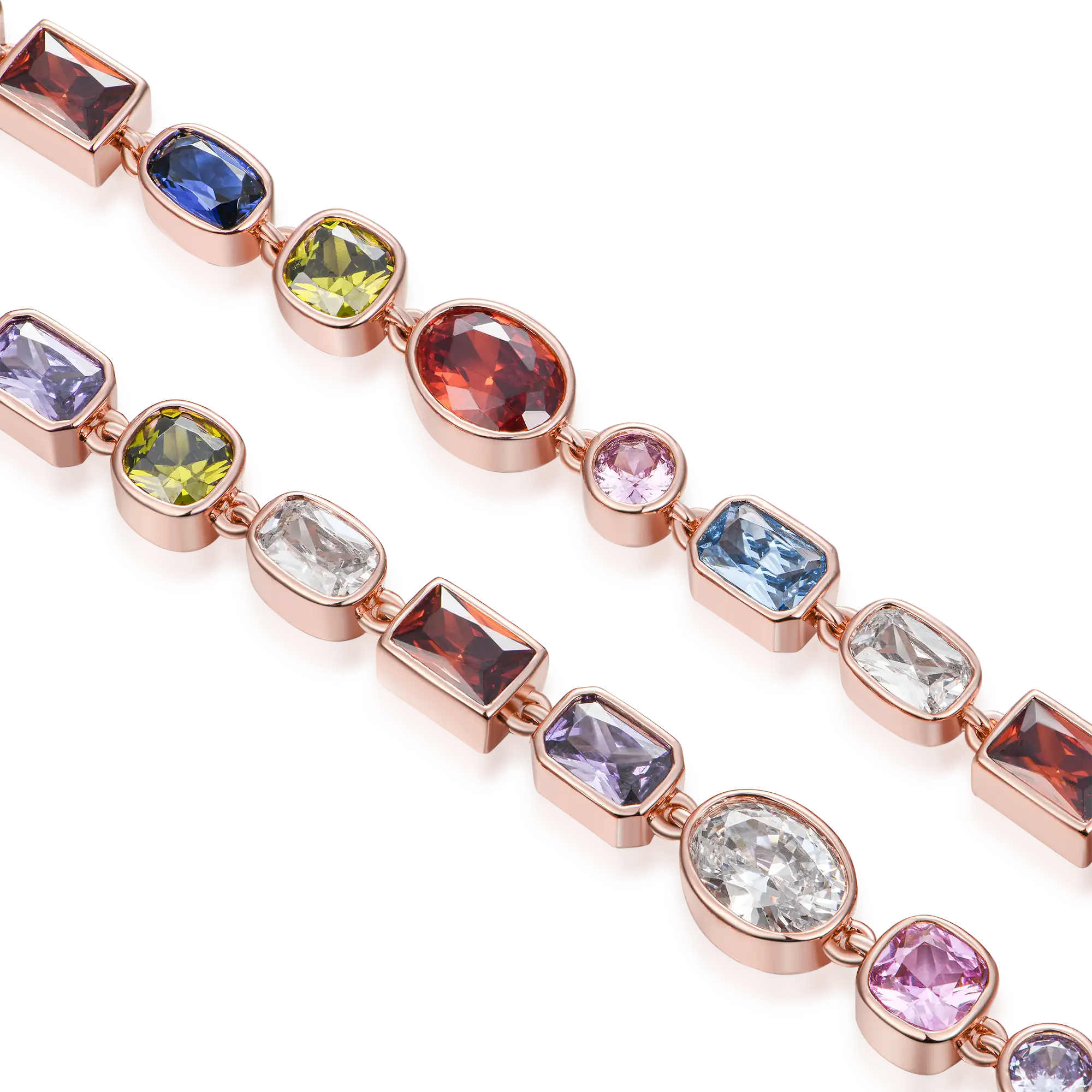 Infinity Gem Interlaced Necklace Chain - 6mm - Image 4