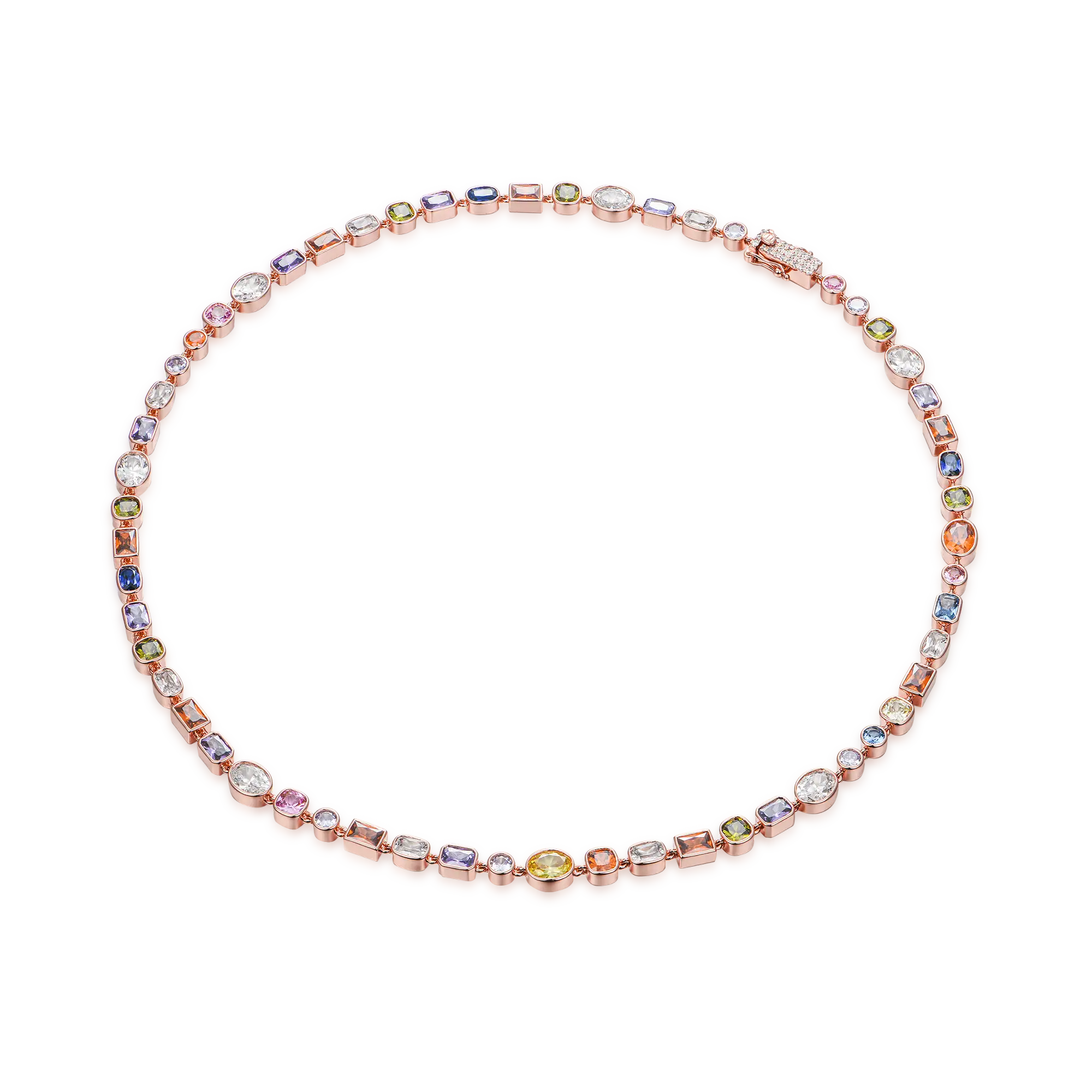 Infinity Gem Interlaced Necklace Chain - 6mm - Image 5
