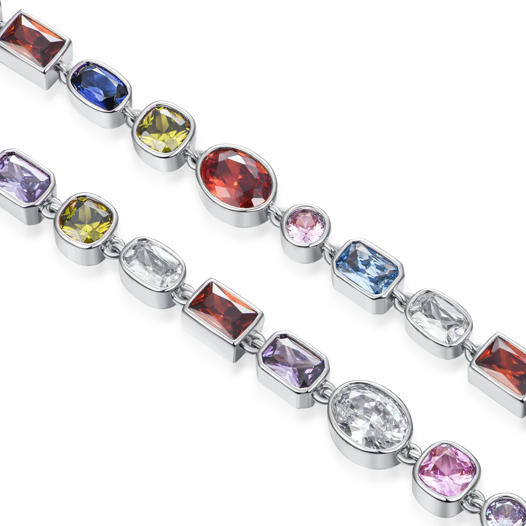Infinity Gem Interlaced Necklace Chain - 6mm - Image 8