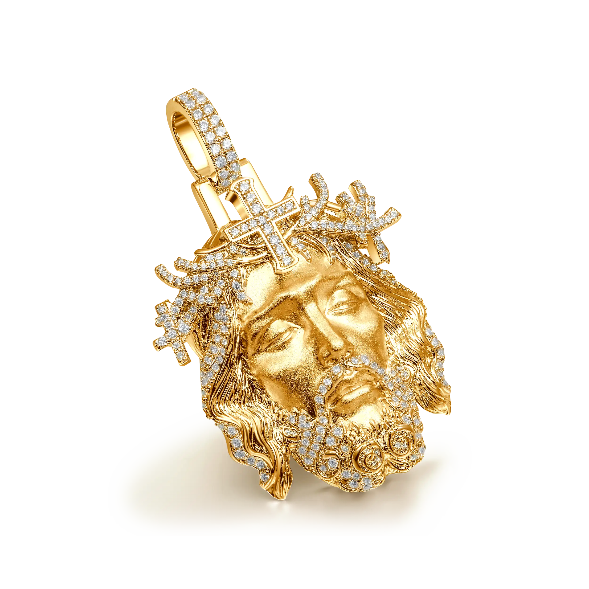 Jesus Piece Iced Pendant - Image 8