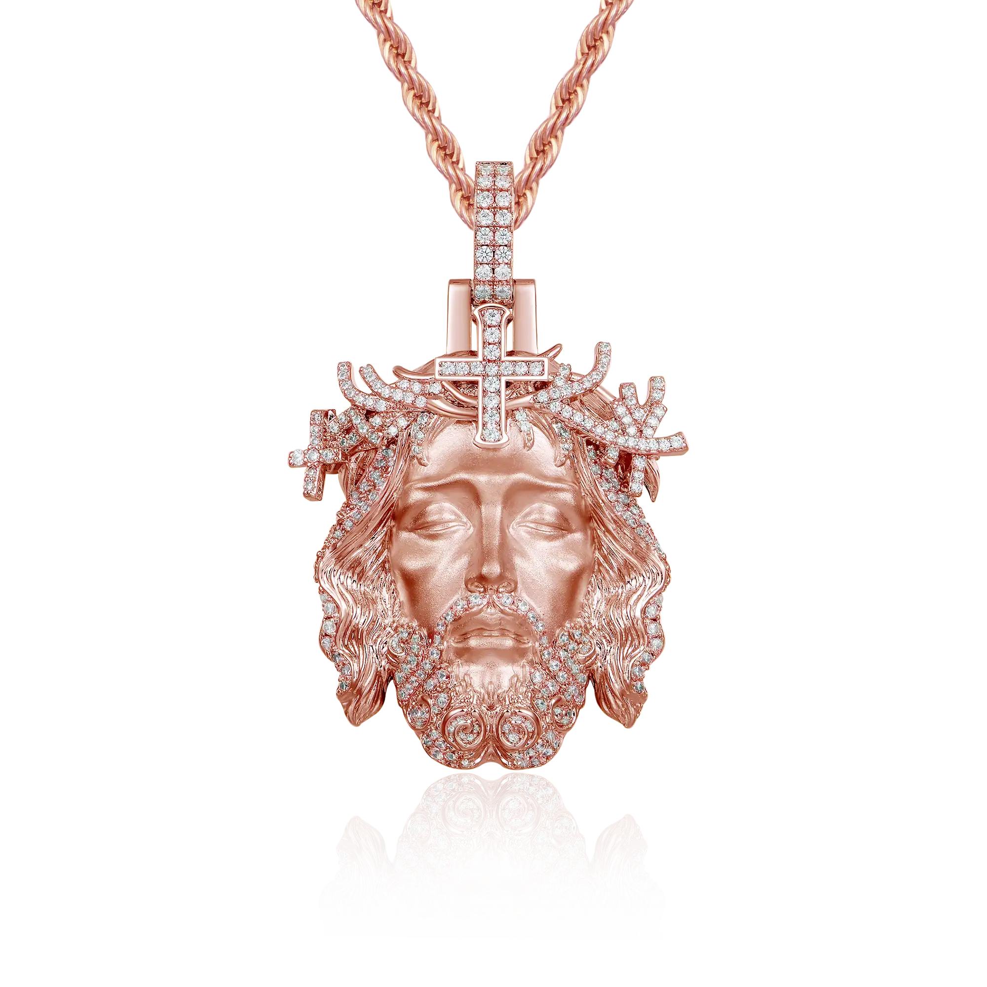 Jesus Piece Iced Pendant - Image 10