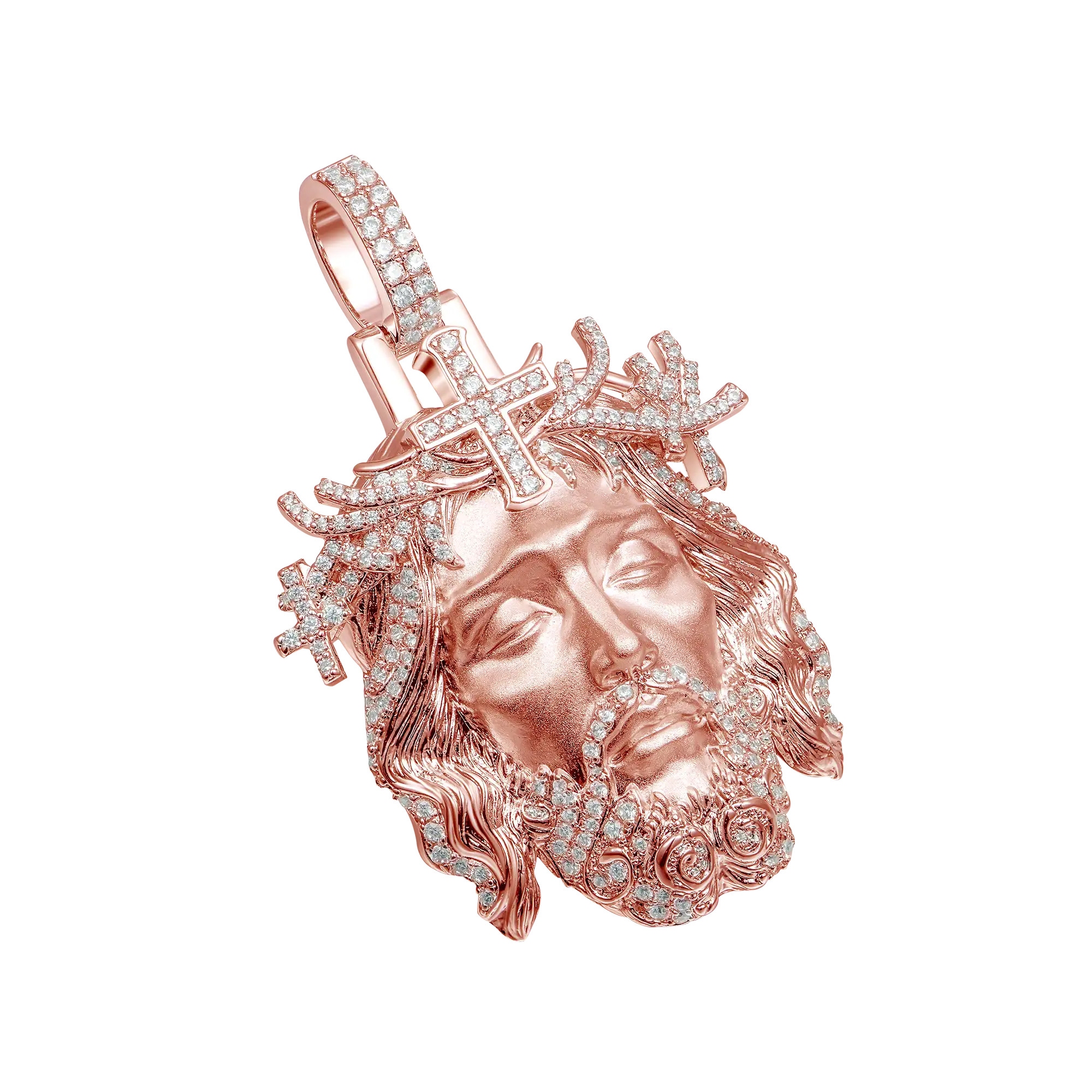 Jesus Piece Iced Pendant - Image 11