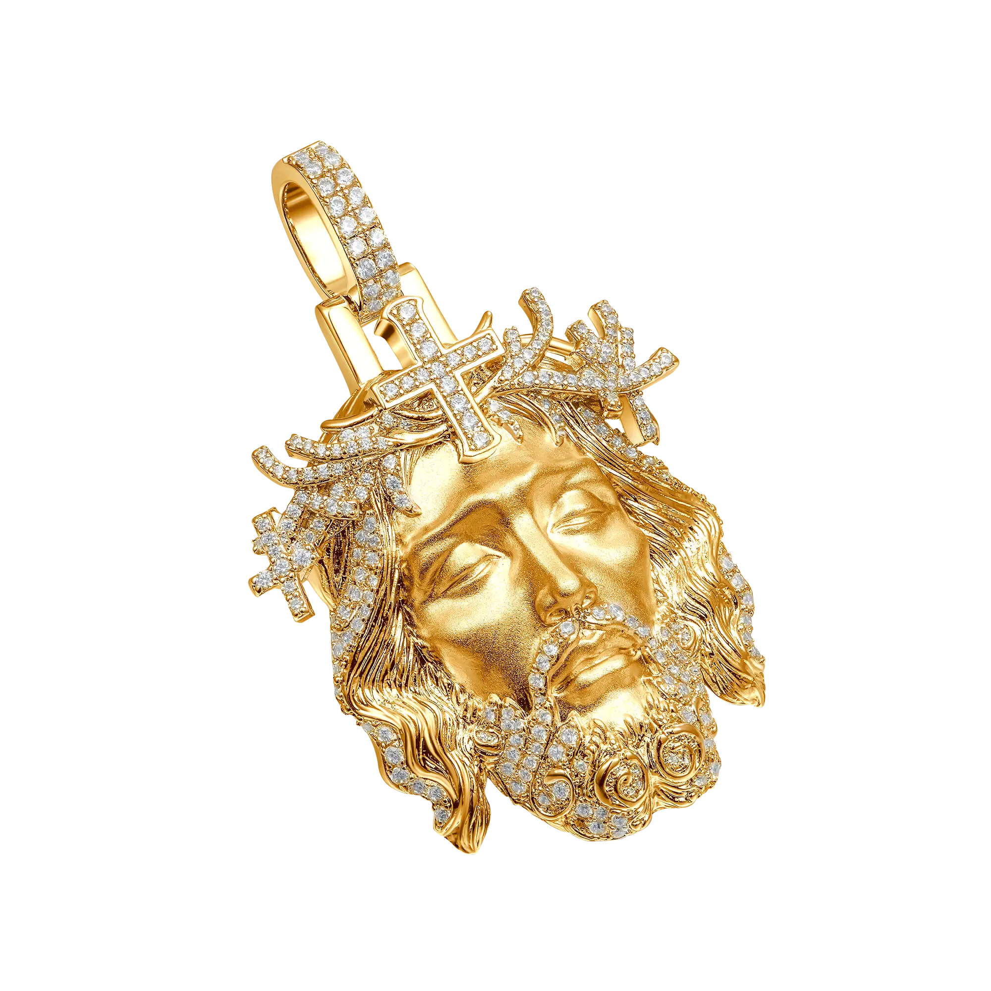Jesus Piece Iced Pendant - Image 8