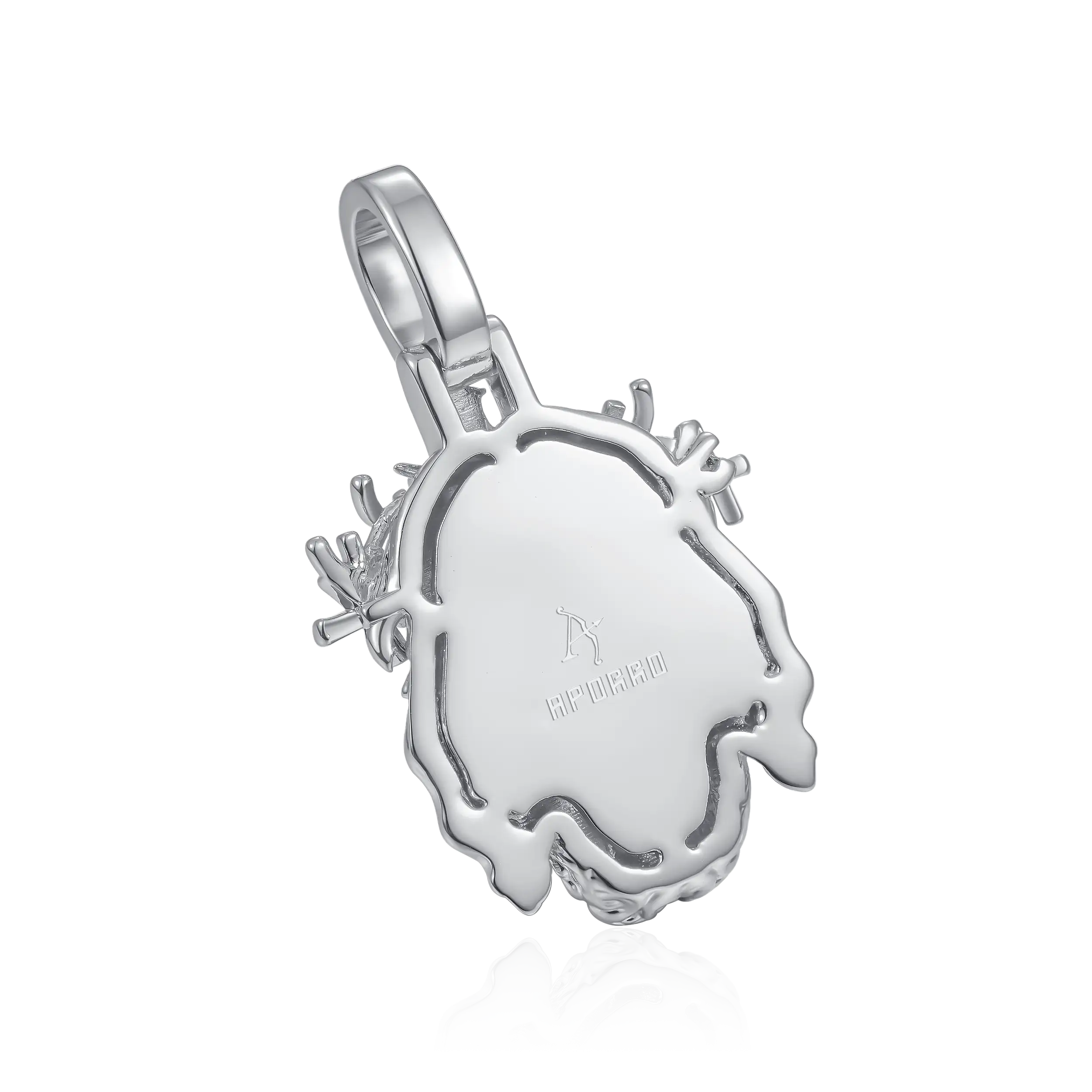 Jesus Piece Plain Gold Pendant - Micro - Image 21