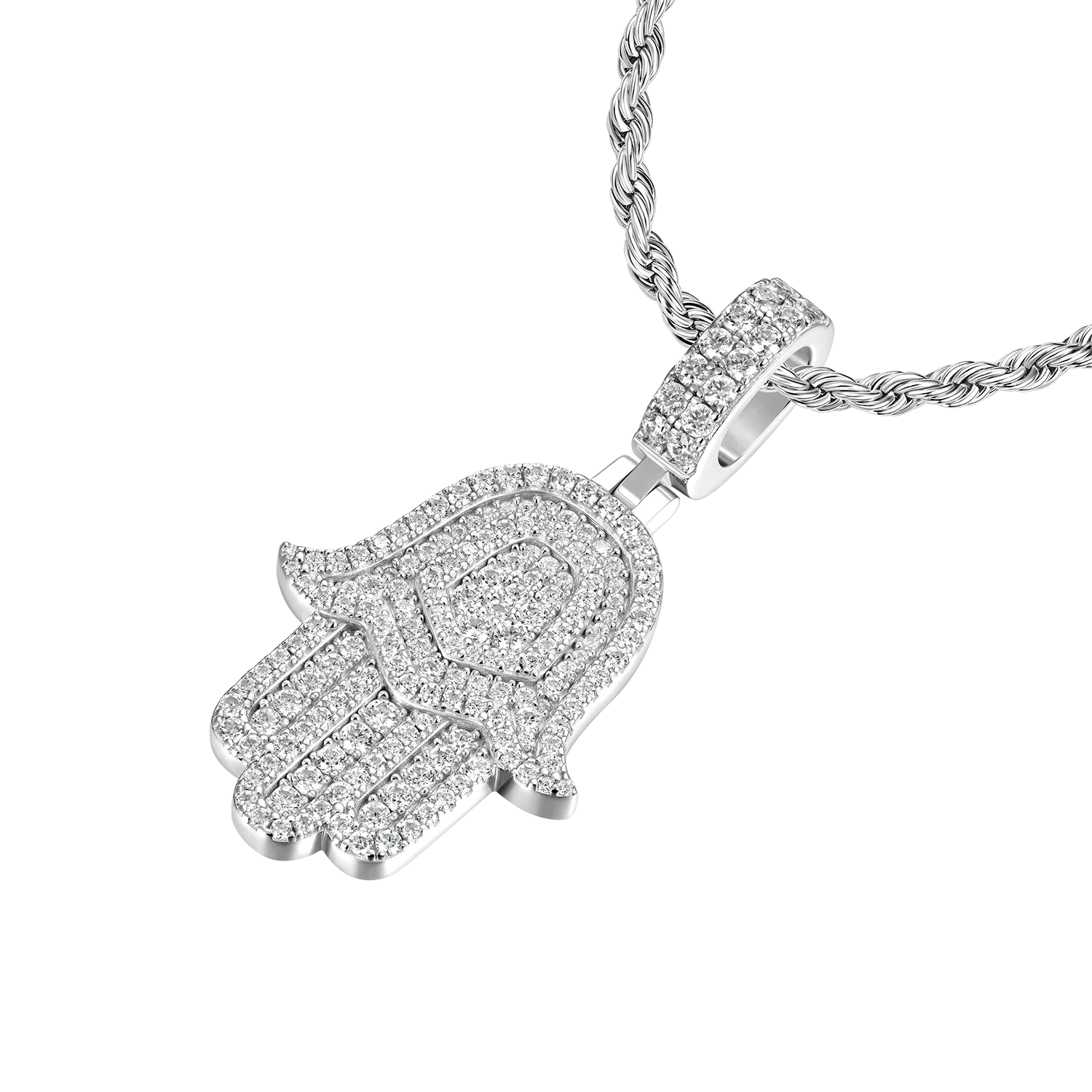 Youth Double-Layered Hamsa Pendant - Image 3