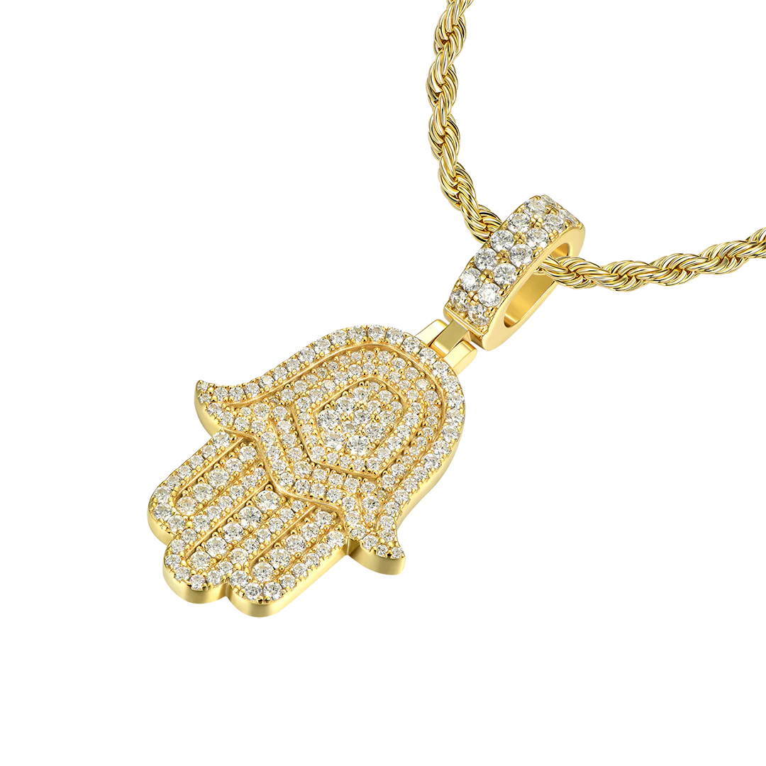 Youth Double-Layered Hamsa Pendant - Image 7