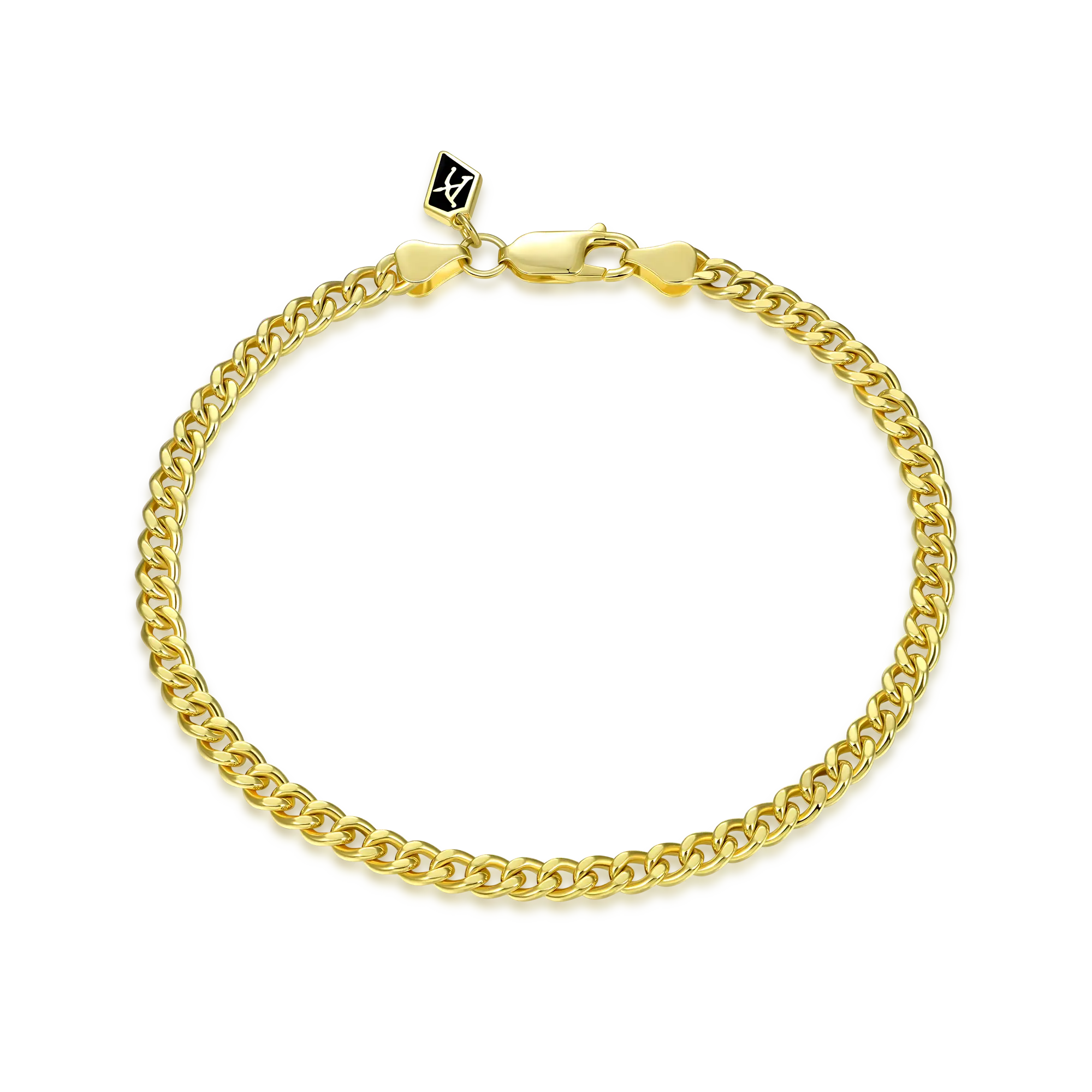Youth Miami Micro Cuban Curb Bracelet - 3.5mm