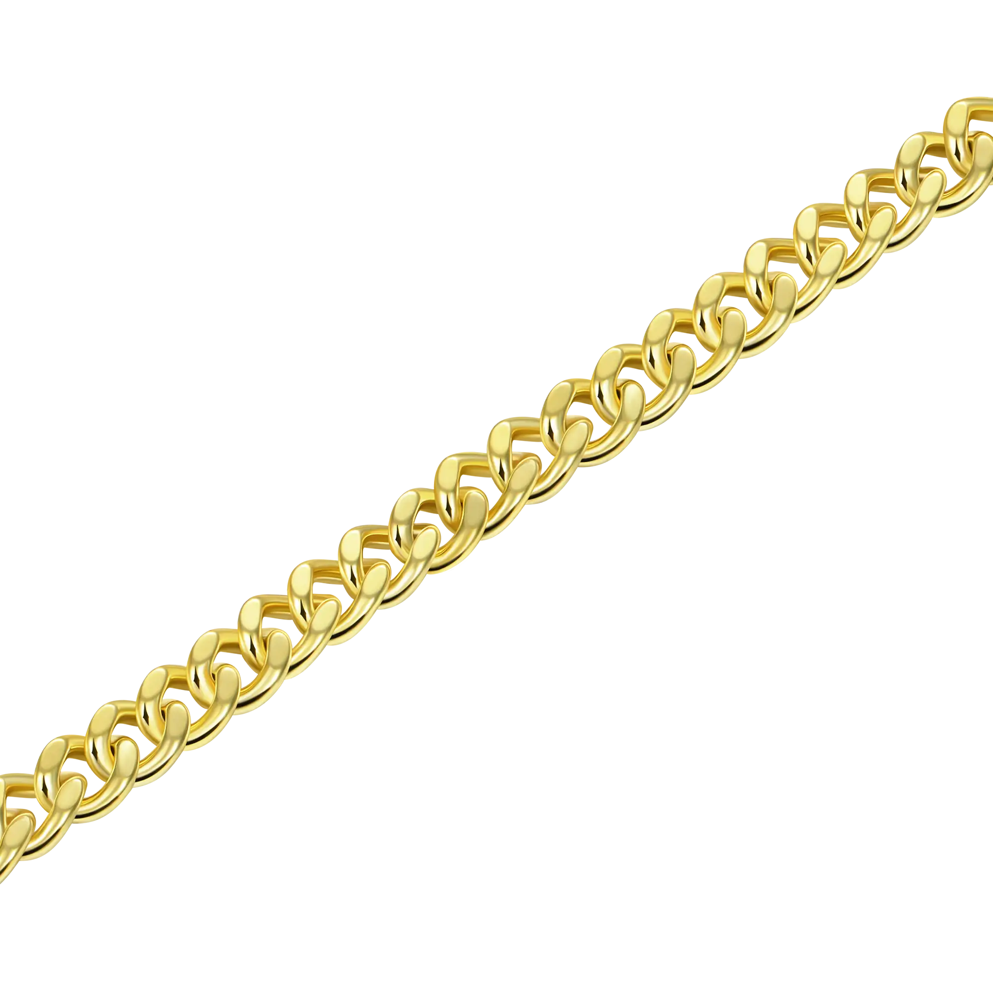 Youth Miami Micro Cuban Curb Bracelet - 3.5mm - Image 3