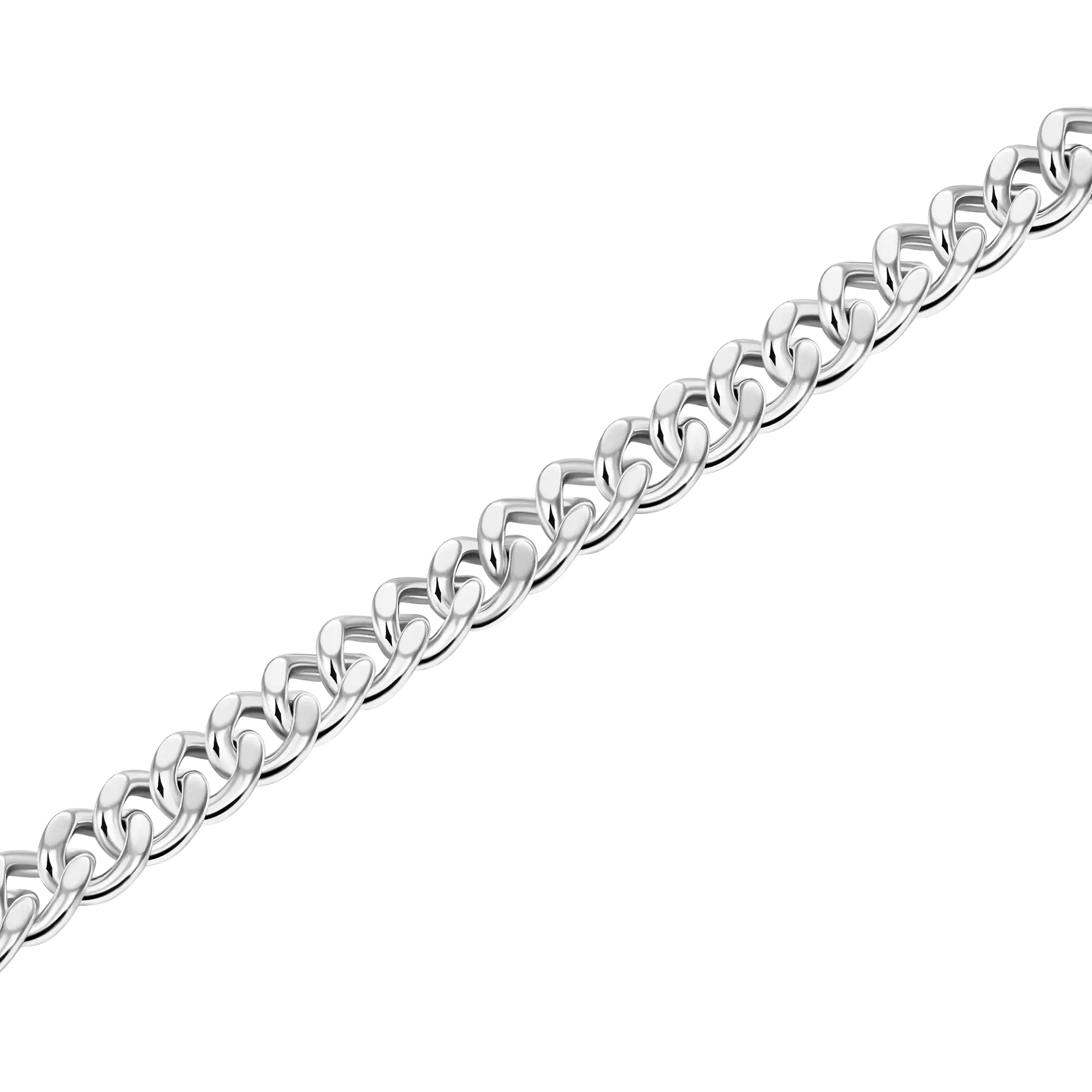 Youth Miami Micro Cuban Curb Bracelet - 3.5mm - Image 6