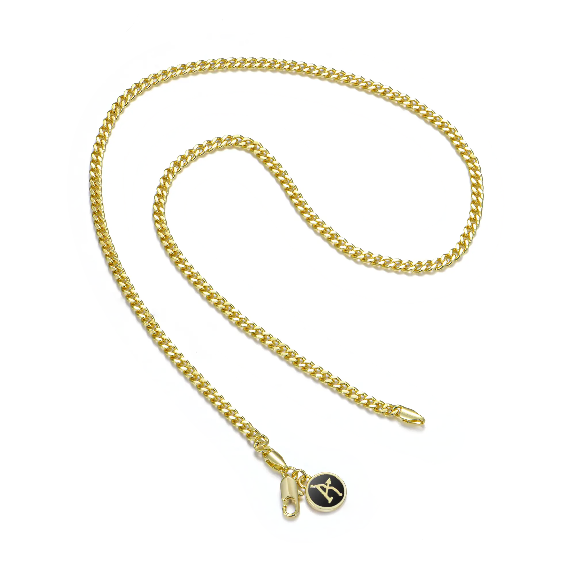 Youth Miami Micro Cuban Curb Chain - 3.5mm - Image 4