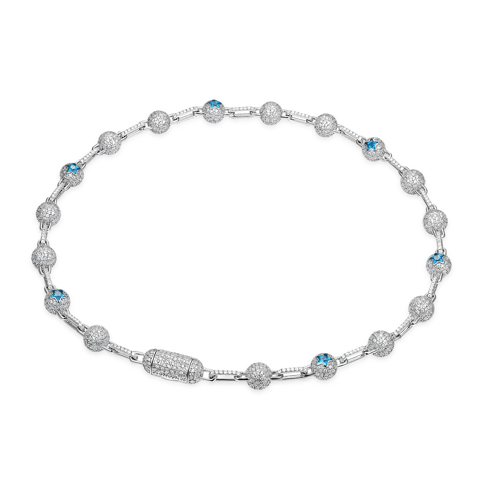 LaFlare Iced Ball Chain - 12mm - Image 4
