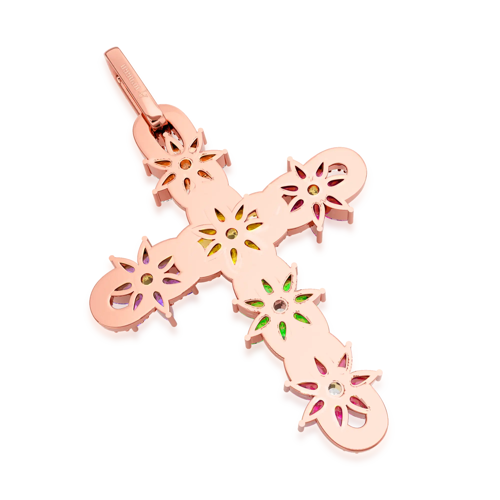 Lily Infinity Cross Pendant - Image 18