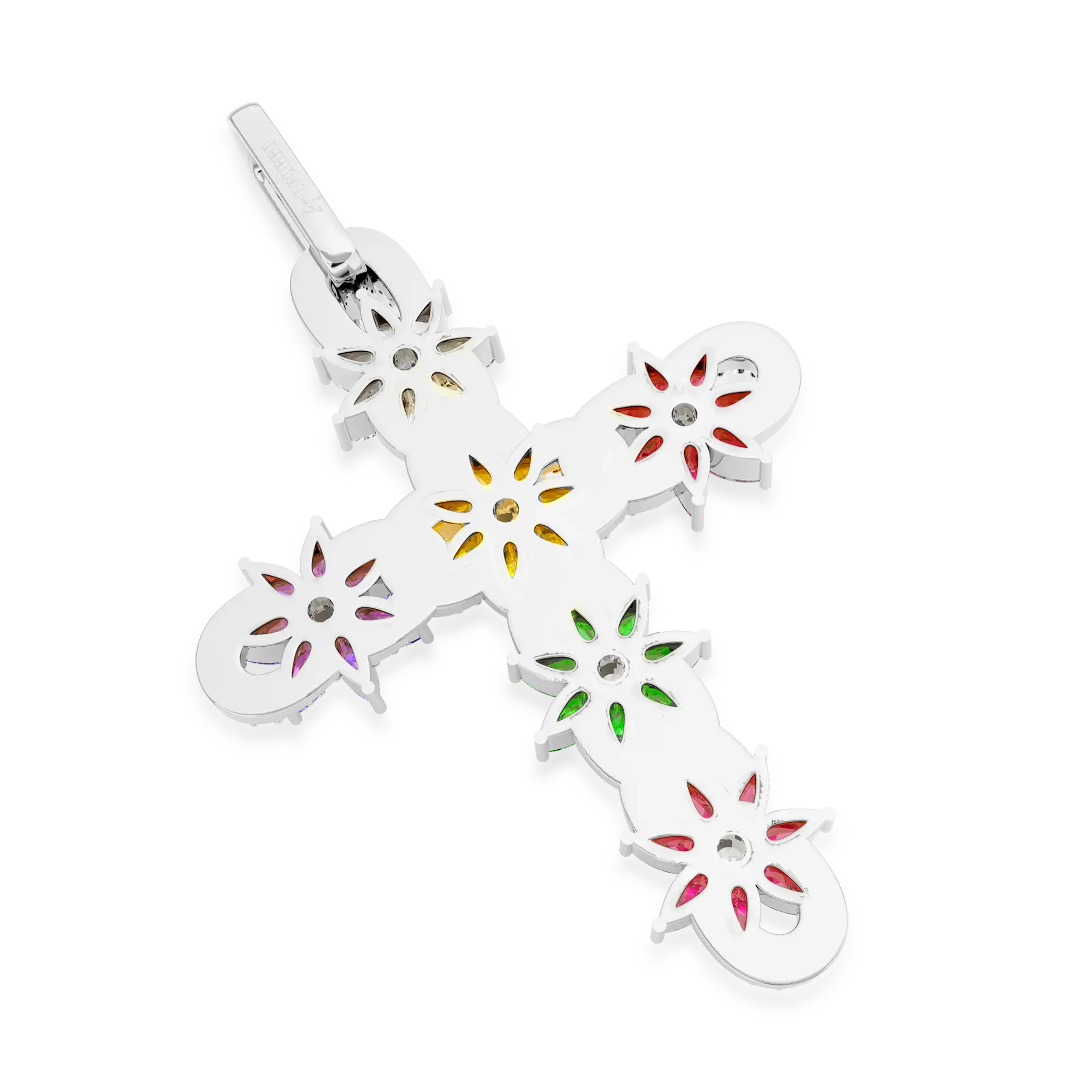 Lily Infinity Cross Pendant - Image 6