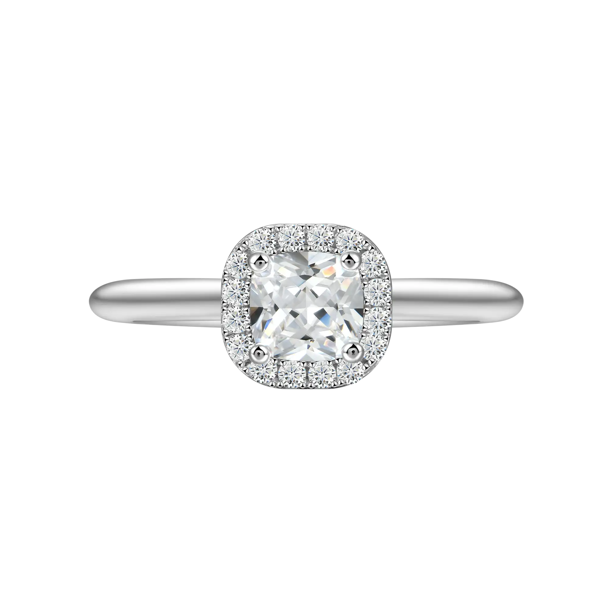 LOVE 1477 Moissanite Custom Engagement Ring - Image 2