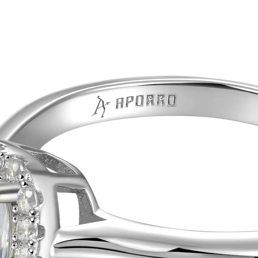 LOVE 1477 Moissanite Custom Engagement Ring - Image 4